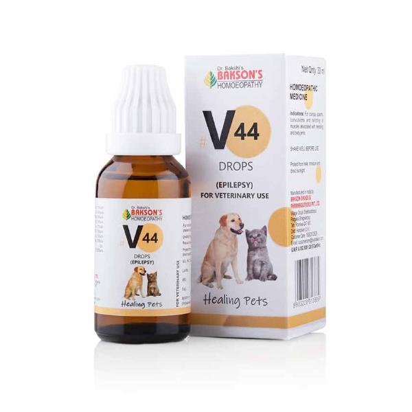 Netmeds | Dr. Bakshi's Bakson's Homoeopathy V44 Epilepsy Drops (Veterinary) 30 ml