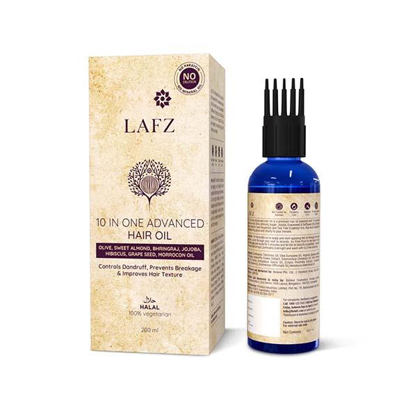 Lafz 10 - In - 1 Advanced Hair Oil 100 ml - Hair Oils