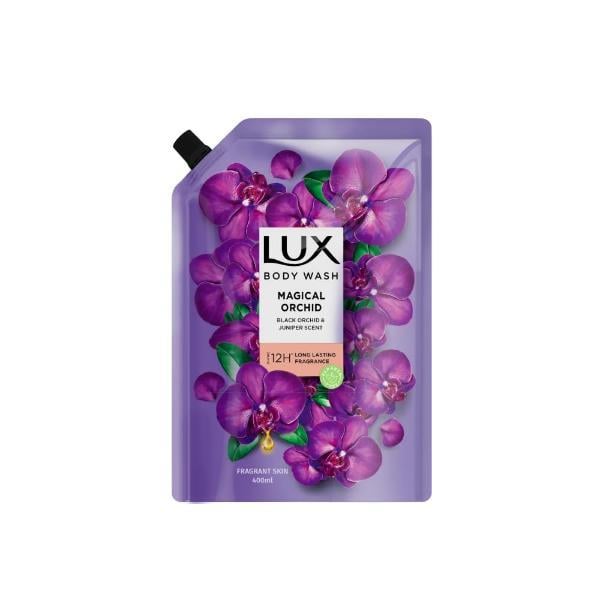 Netmeds | Lux Magical Orchid Bodywash with Black Orchid & Juniper Oil (Refill Pack) 400 ml