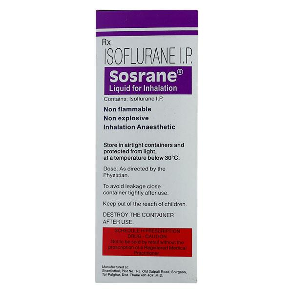 Sosrane Liquid 250ml - Anaesthesia - Local-Ana