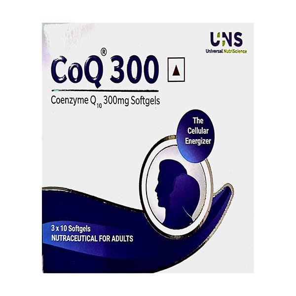 Netmeds | COQ 300mg Softgel 10's