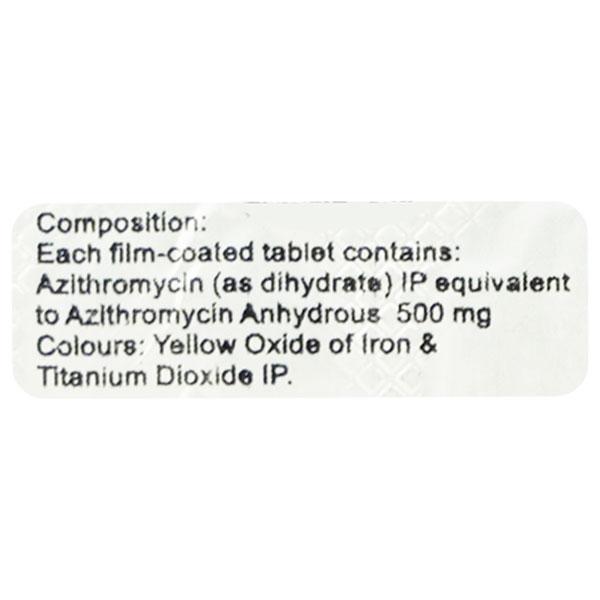 AZICLASS 500mg Tablet 5's - Bacterial Infections-Mac