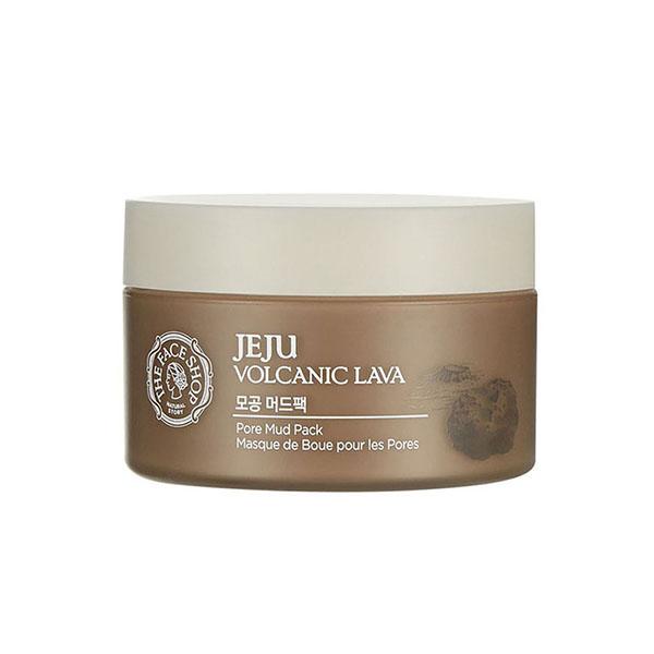 The Face Shop Jeju Volcanic Lava Pore Mud Pack 100 Ml - Face Packs