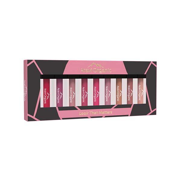 Aravi Organic Long Lasting Ultra Smooth Matte Liquid Lipstick - Look That Matter 15 ml - Liquid Lipsticks