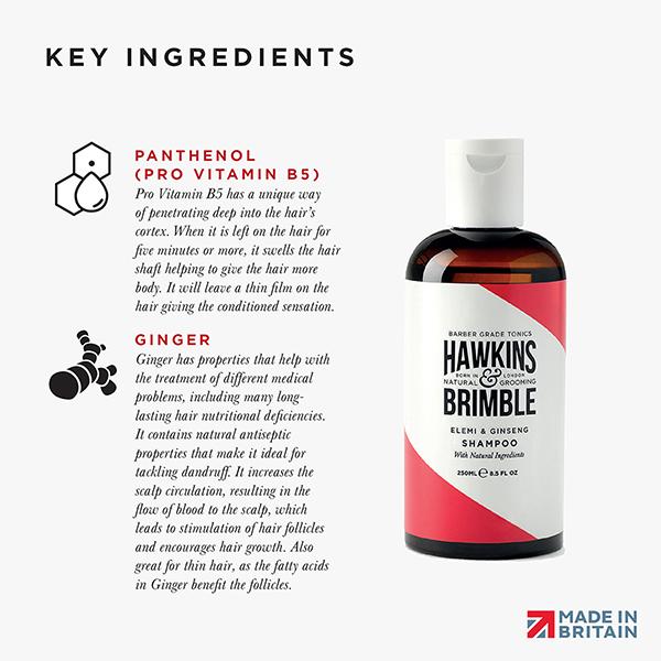 Hawkins & Brimble-Shampoo 250 ml - Shampoos