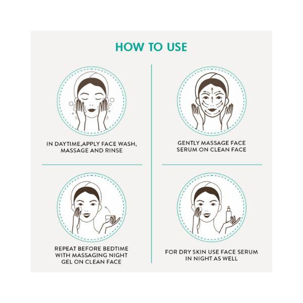 mCaffeine Green Tea AM PM Routine 190 ml - Face Moisturizers