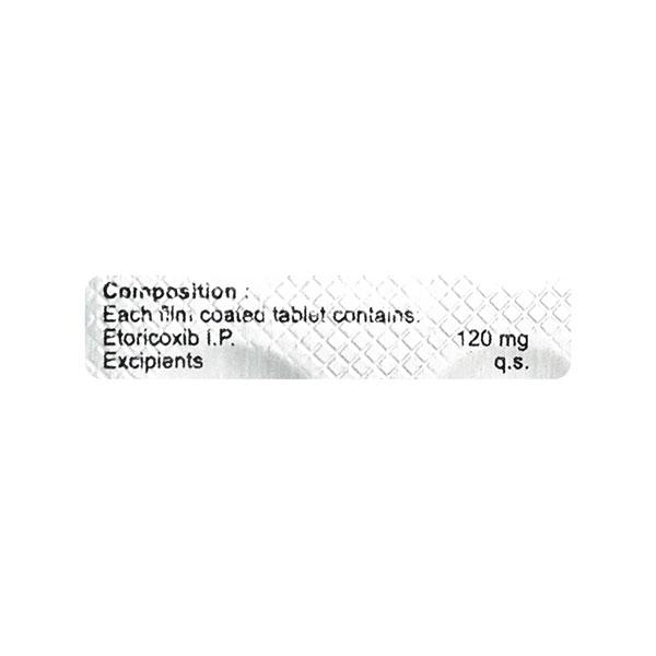 TORIB 120 Tablet 10's - Pain relief-Nsa
