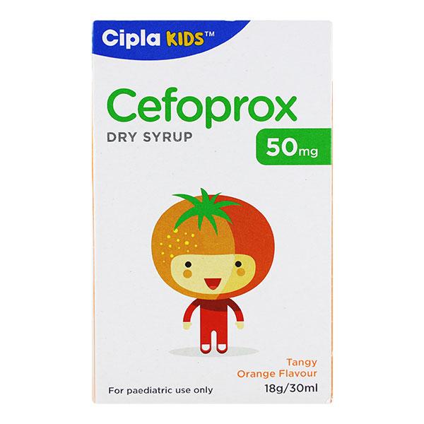 Cefoprox 50mg Tangy Orange Flavour Dry Syrup 30ml - Bacterial Infections-Cep