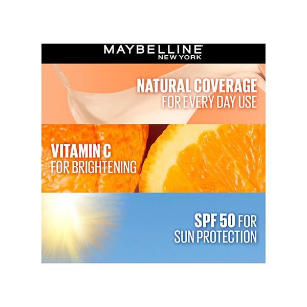 Maybelline New York Fit Me Fresh Tint with SPF 50 and Vitamin C, Shade 10 30 ml - Foundation