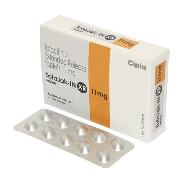 TOFAJAK IN XR 11mg Tablet 10's - Rheumatoid Arthritis-Dis