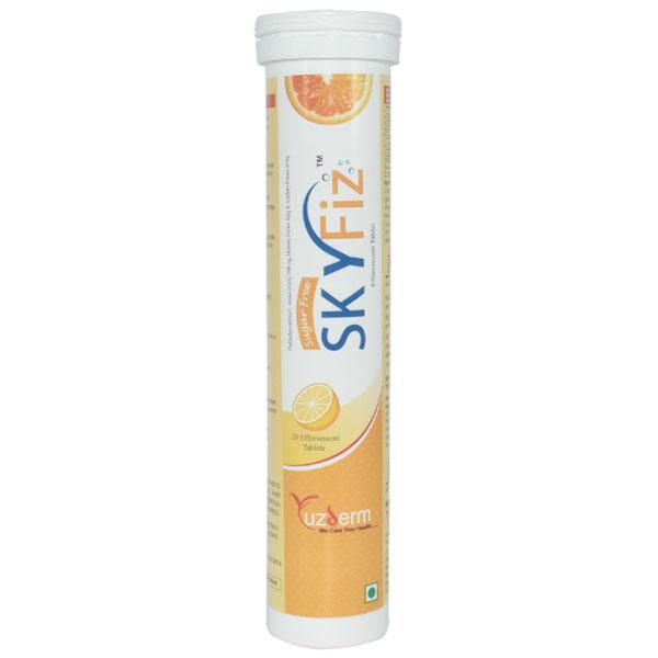 SKYFIZ SUGAR FREE Effervescent Tablet 20's - Supplements-Vmp