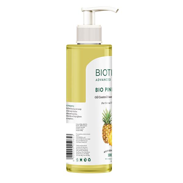 Bio Pineapple Oil Balancing Face Wash 200 Ml - Face Wash & Cleansers