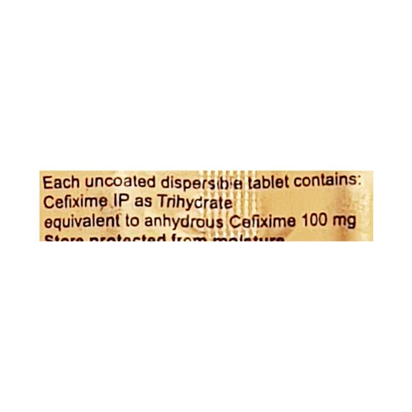 RITECEF O 100 Dispersible Tablet 10's - Bacterial Infections-Cep