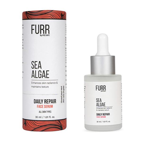 FURR By Pee Safe Sea Algae Face Serum For Daily Repair Enhances Skin Radiance & Maintains Texture 30 ml - Face Gels