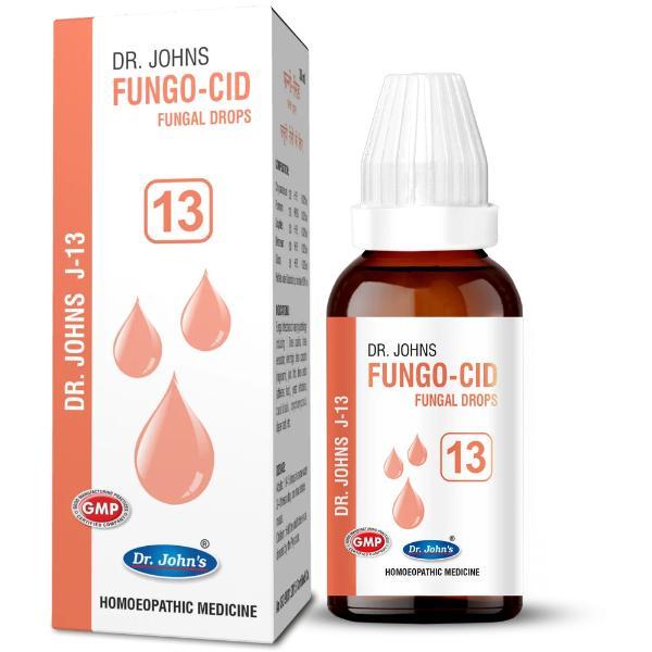 Netmeds | Dr.John's J 13 Fungo-Cid Fungal Drops 30 ml