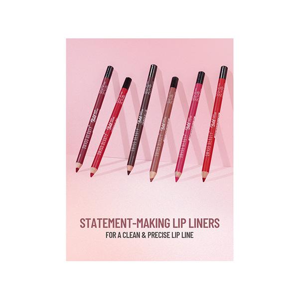 Swiss Beauty Bold Matt Lip Liner Shade-Bright Maroon 1.6 gm - Lip Liners