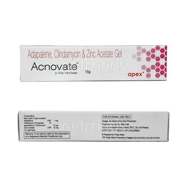 Acnovate Gel 15gm - Acne-Acn