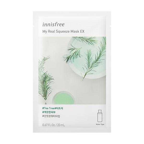 Innisfree My Real Squeeze Mask - Tea Tree 20 ml - Sheet Masks