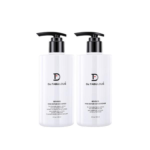 De Fabulous Reviver Hair Repair Shampoo & Conditioner Combo - Sulfate Free 500 ml - Shampoos