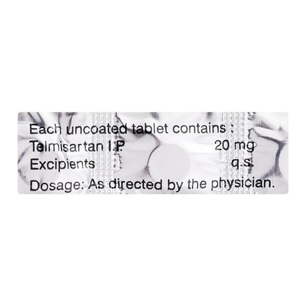 Telista 20mg Tablet 15'S - Hypertension-Ang