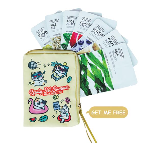 The Face Shop Ready Set Summer Face Masksheet (Pack Of 7)