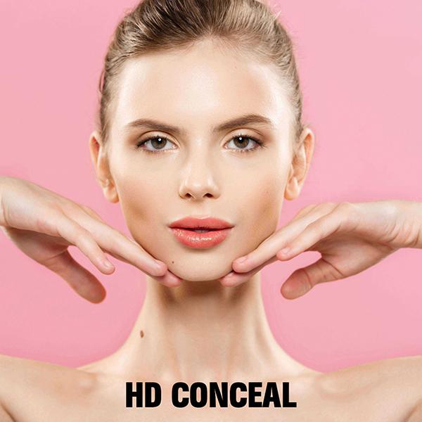 Half N Half HD - Pro Face Makeup Concealer, Orange Corrector 8 gm - Concealer