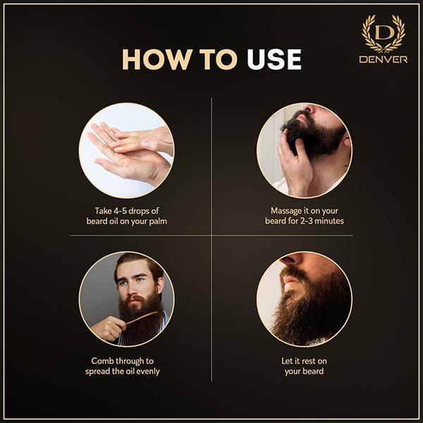 Denver Growth Beard Oil 30 ml - Beard Oil