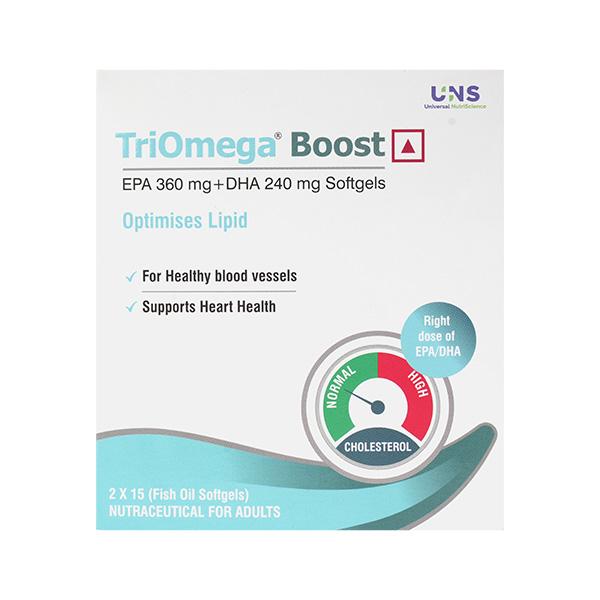 Netmeds | Triomega Boost Softgel 15's