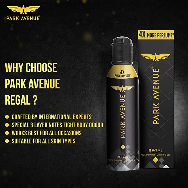 Park Avenue 4X More Perfume - Regal 130 ml - Men Perfumes (Edt/Edp)