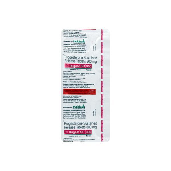 IBIGEST SR 300mg Tablet 10's - Hormonal Therapy-Oes