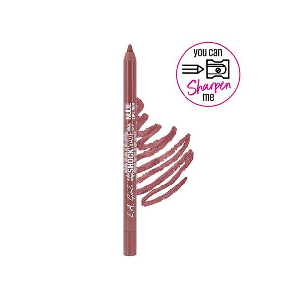 L.A.Girl Shockwave Nude Lip Liner-Mauve 1.2 gm - Lip Liners
