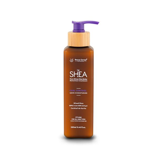 Netmeds | Beauty Garage Shea Curl Control Leave In Moisturizer 60% Cream 40% Hold Gel 280 ml