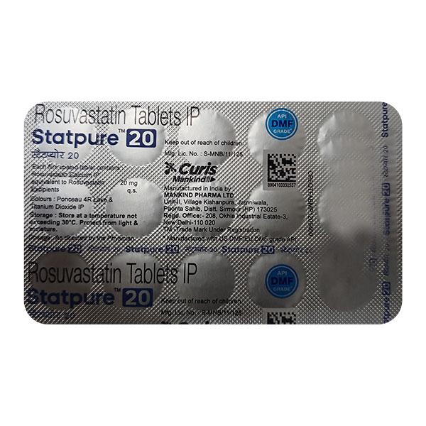 STATPURE 20 Tablet 15's - High Cholesterol-Dys