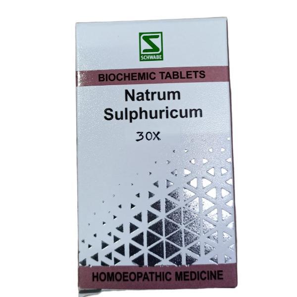 Dr. Willmar Schwabe Natrum Sulphuricum Biochemic Tablet 30X 25 gm - Bio-Chemic