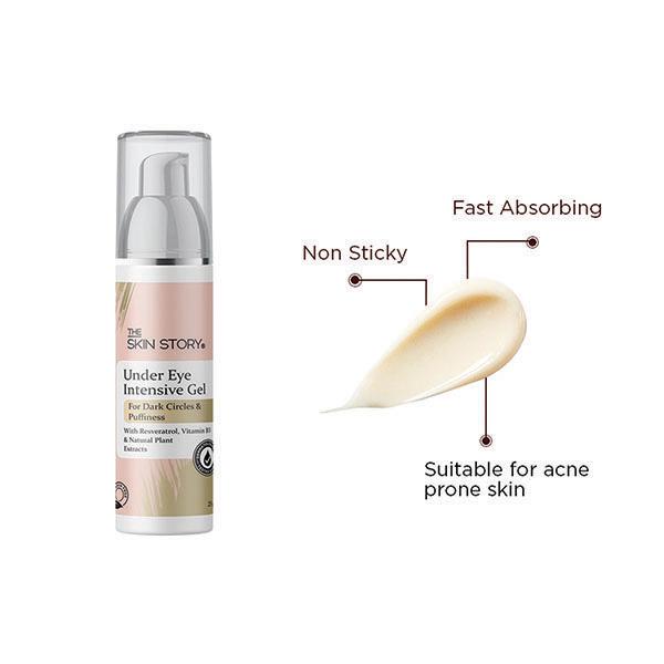 The Skin Story Under Eye Intensive Gel 25 gm - Eye Gels & Roll-On