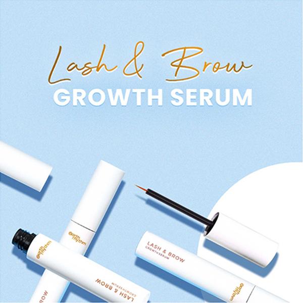 Earth Rhythm Lash and Brow Growth Serum 8 ml - Under Eye Creams & Serums