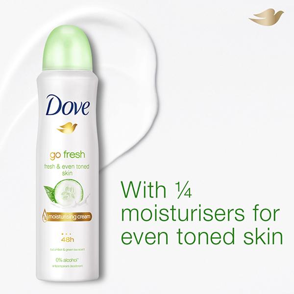 Dove Go Fresh Deodorant For Women 150 ml - Women Deodorants/Roll-Ons