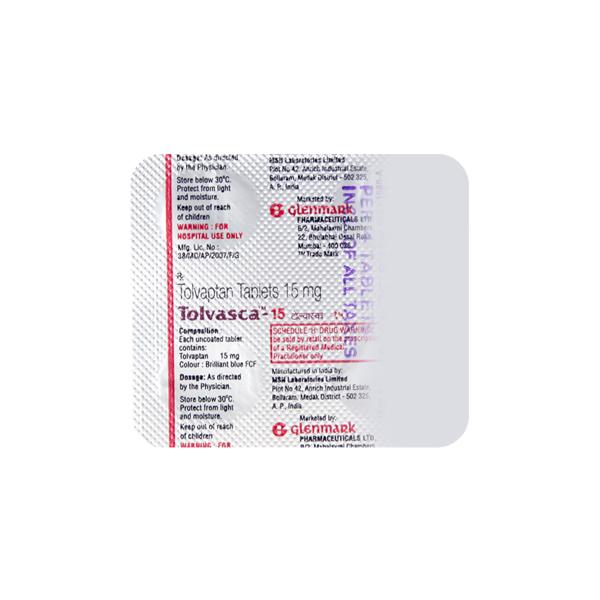 Tolvasca 15mg Tablet 4'S - Hyponatremia