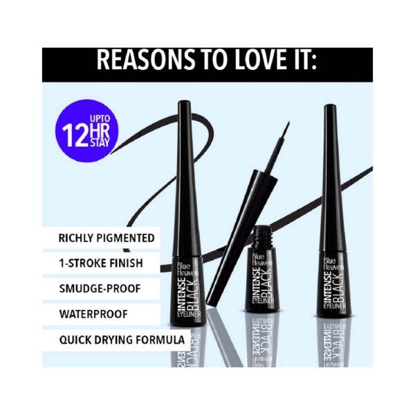 Blue Heaven Dramatic Eyes Essential Make Up Set 141.30 ml - Kajal & Kohls