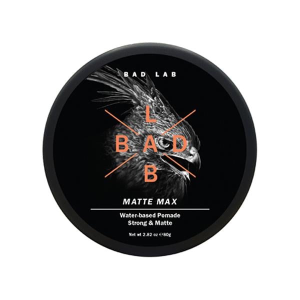 Bad Lab Matte Max Water-based Pomade, Strong & Matte 80 gm - Pomades