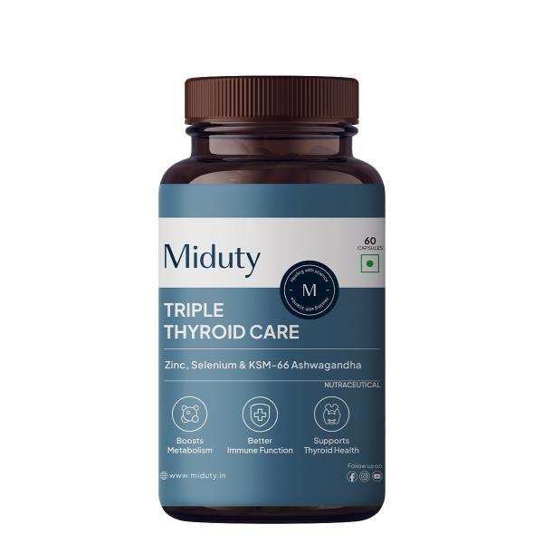 Netmeds | Miduty Triple Thyroid Care Capsule 60's