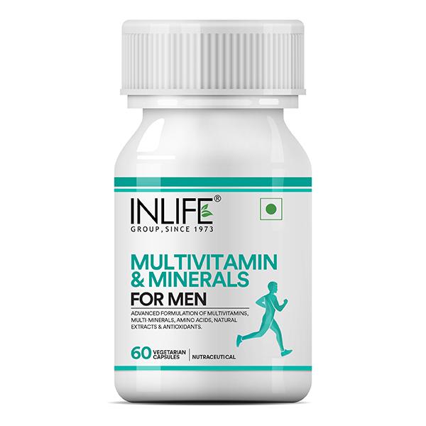 Netmeds | Inlife Multivitamin & Minerals Capsule - Men 60's