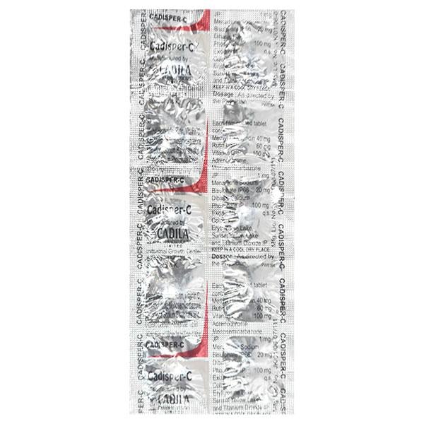 Cadisper C Tablet 10'S - Supplements-Vam