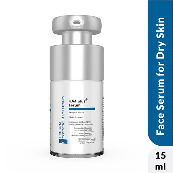 Fixderma Cosmetic Laboratories 5 Percent Hyaluronic Acid HA4 Plus Serum for Dry Skin 15 ml - Face Serum