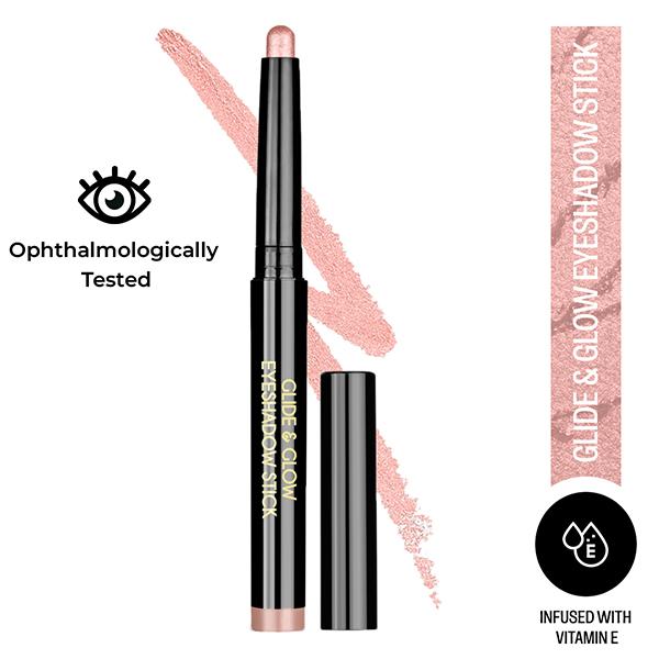 Netmeds | Insight Cosmetics Glide & Glow Eyeshadow Stick Carmelized Gold 2 g