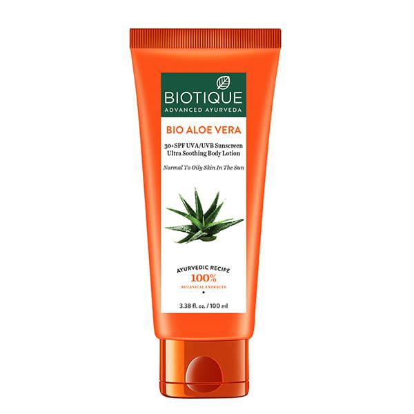 Bio Aloevera Suncreen Lotion 100 Ml - Body Sunscreen