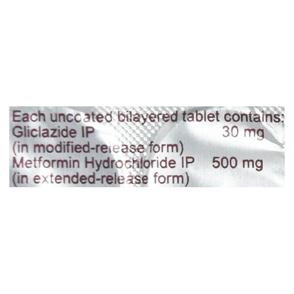 Glycinorm M OD 30mg Tablet 10'S - Diabetes-Ant