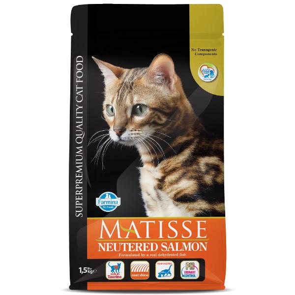 Netmeds | Farmina Matisse Super Premium Quality Cat Food - Neutered Salmon 1.5 kg