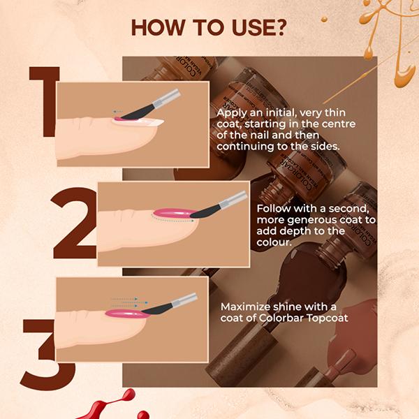 Colorbar Vegan Nail Lacquer Sorbet-041 8 ml - Nail Polish