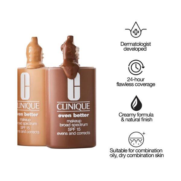 Clinique Even Better Liquid Foundation Makeup - Butterscotch 30 ml - Foundation